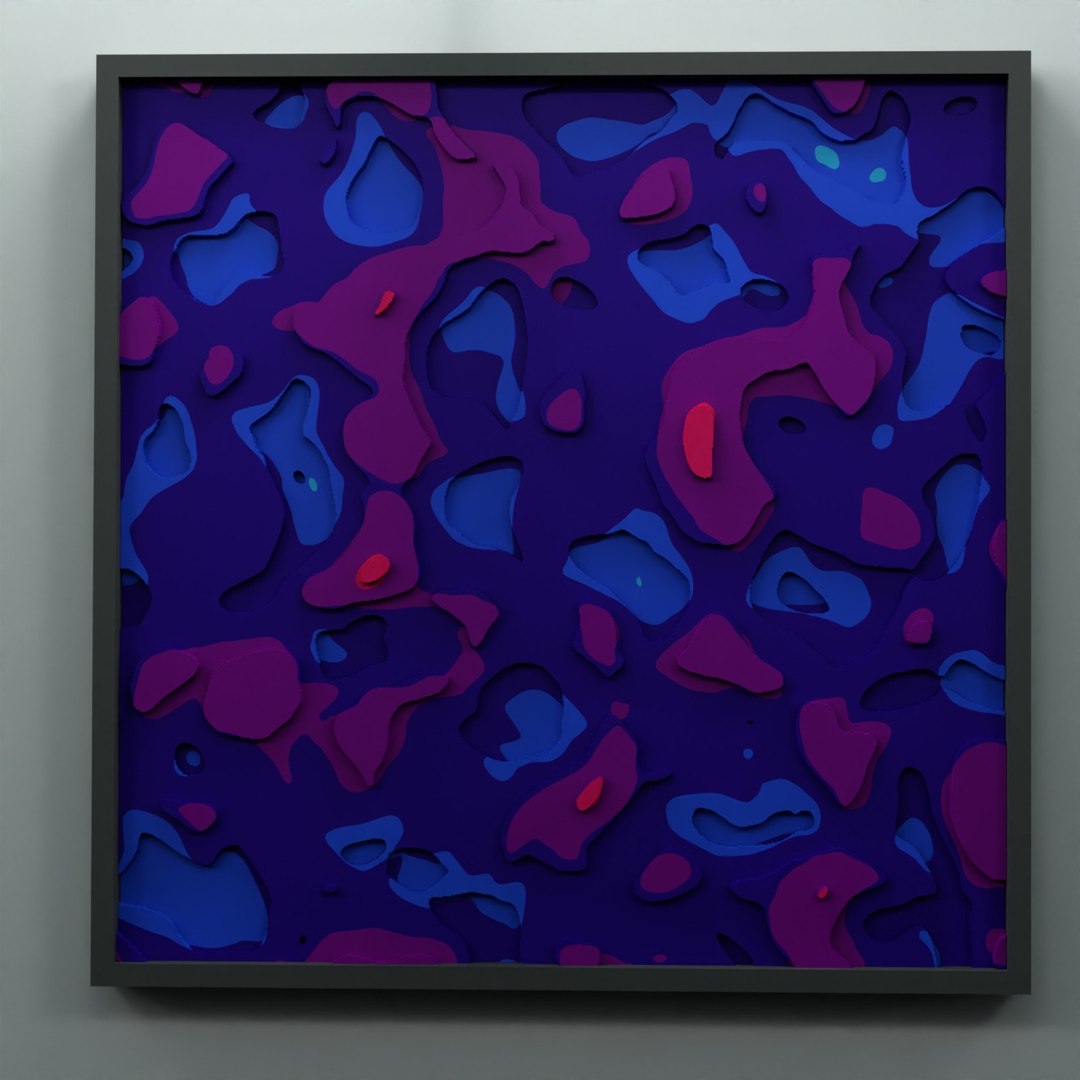 3D Model Abstract Art Animated 5 - TurboSquid 1843197
