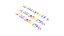 Music Notes Jewelries Set 3D model