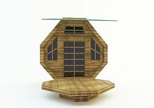 rock lake scenery lumion 10 Low-poly 3D model