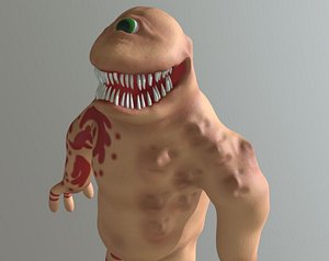 monster cyclops 3D model