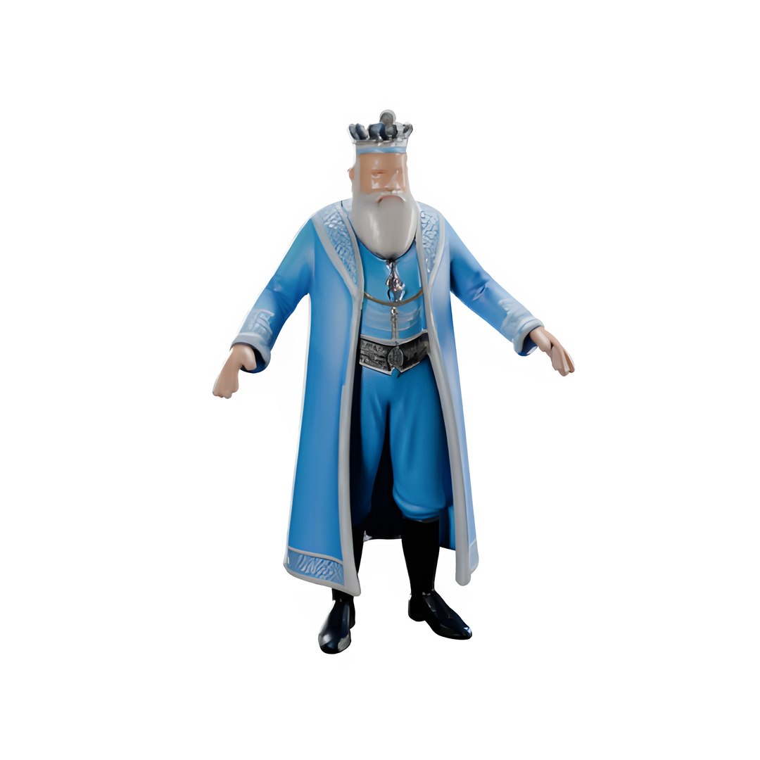 Royal Majesty King Figurine Collection - TurboSquid 2297855