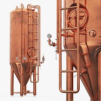 Copper Beer Fermenter Tank