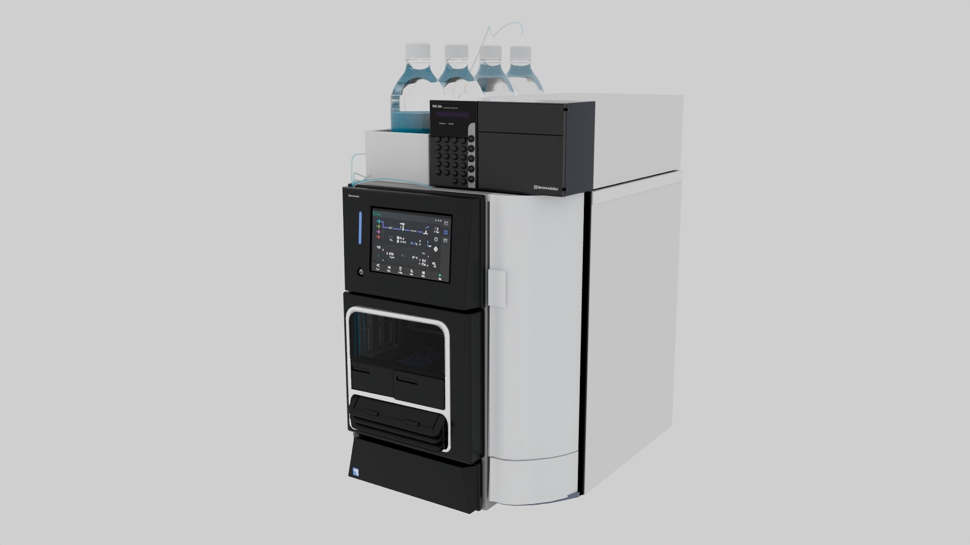 3D Model HPLC - High Performance Liquid Chromatography - TurboSquid 2279577