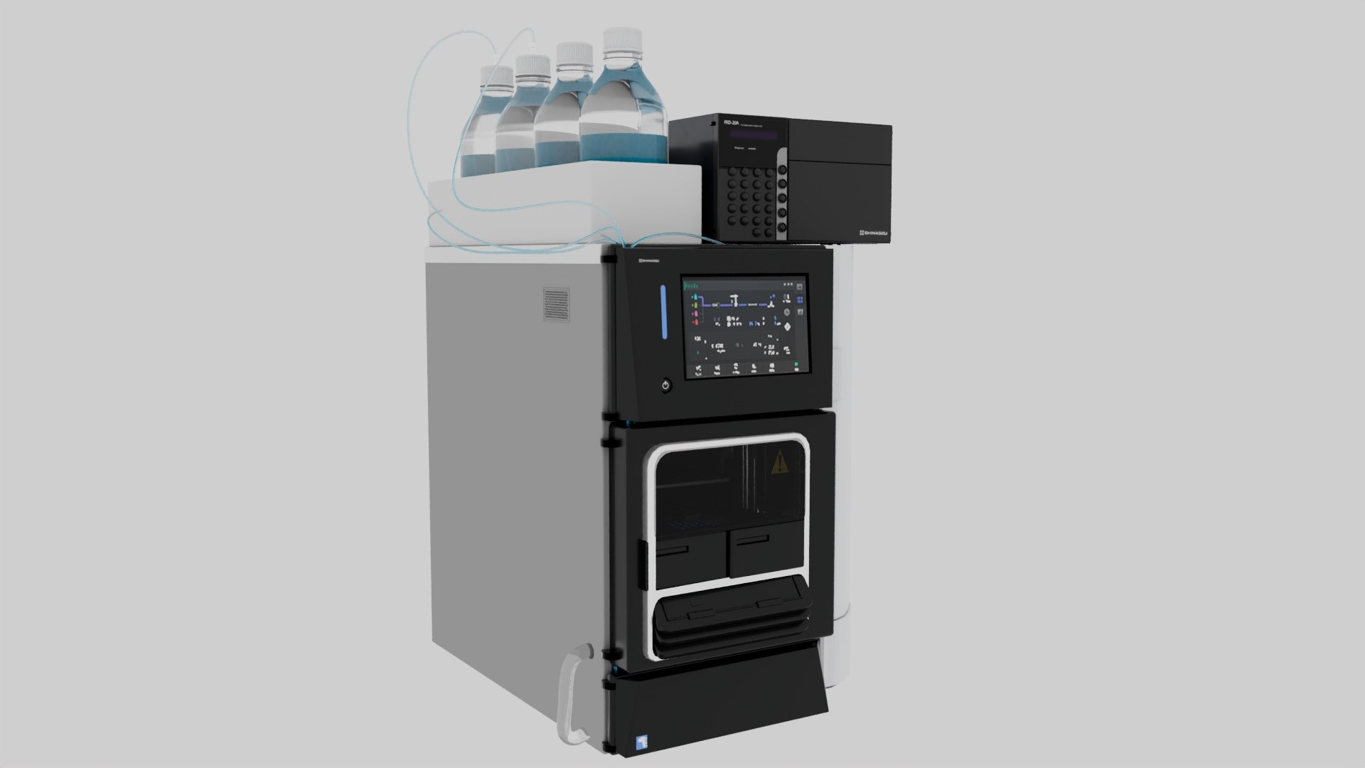 3D Model HPLC - High Performance Liquid Chromatography - TurboSquid 2279577