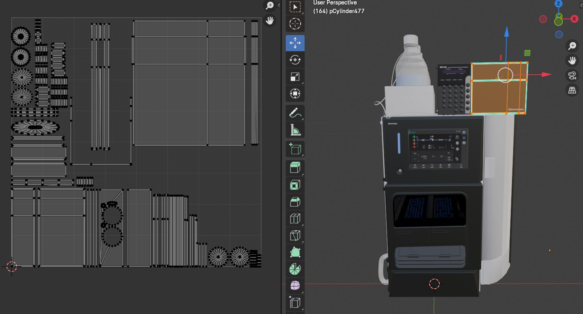 3D Model HPLC - High Performance Liquid Chromatography - TurboSquid 2279577