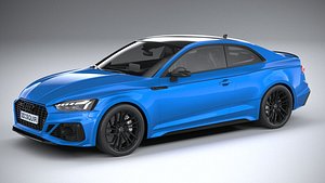 audi rs5 2020 3D model