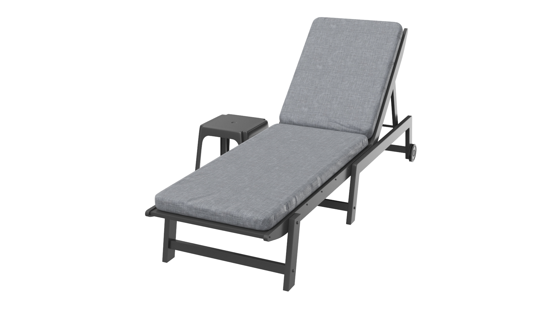 Sun Lounge Lounger 3D Model - TurboSquid 1685544