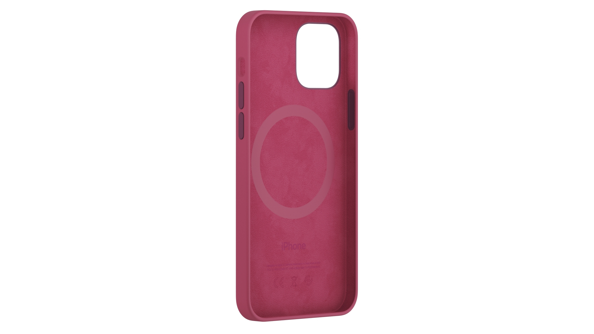 iPhone 12 mini Silicone Case with MagSafe - Plum