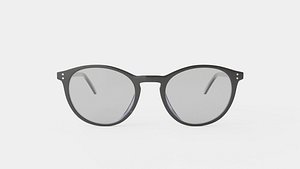 Ventura Black Glasses model