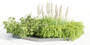 outdoor plants collection vol 88-Blender-3dmodel
