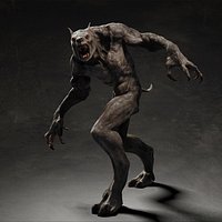 Werewolf creature