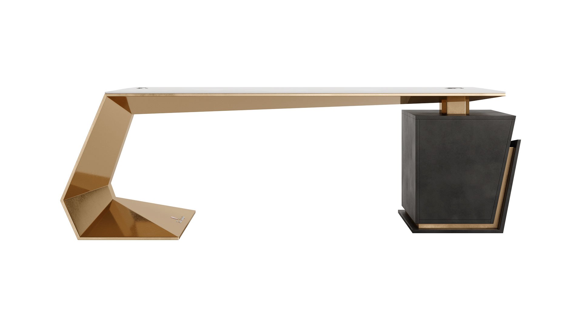 3D model GTGOLD Executive Desk by Tonino TurboSquid 2166425