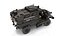 SWAT Vehicle International MaxxPro Black 3D model