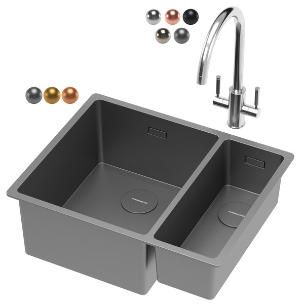 Modelo 3d Rangemaster Spectra Stainless Steel Kitchen Sink Turbosquid