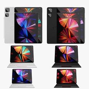 3D iPad Pro 2021 Collection