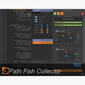 MAYA Path Fish Collector 3D