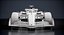 Czerwony samochód wyścigowy Formuły 1 2024 zespołu F1