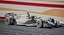 Czerwony samochód wyścigowy Formuły 1 2024 zespołu F1