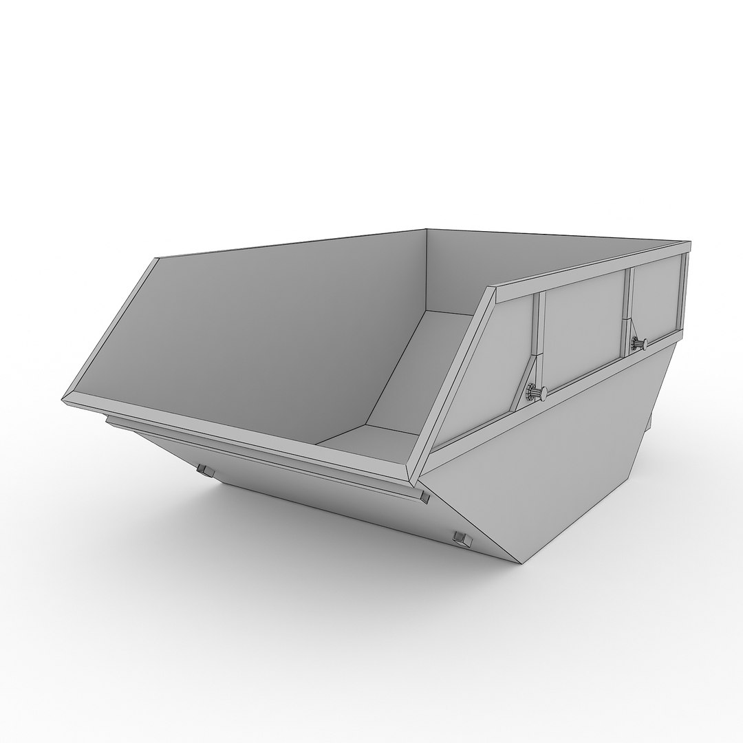 3d Model Garbage Container