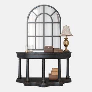 3D Set Console Belgian model