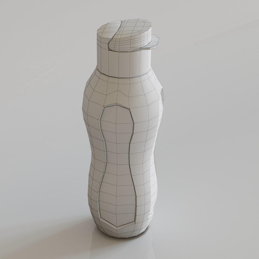 3D Tupperware Inspired Water Bottle Model - TurboSquid 1644089