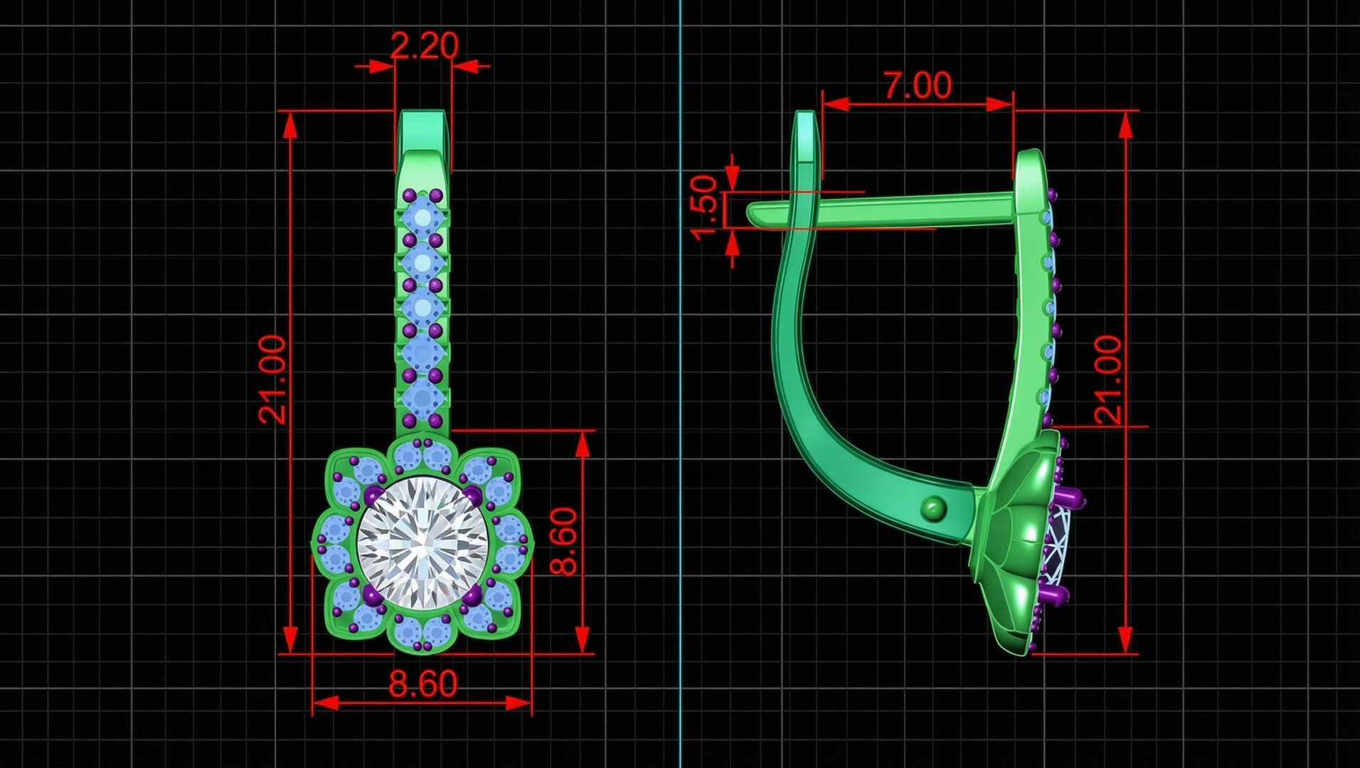 3D Floral Gemstone Earrings 3D Print Model https://p.turbosquid.com/ts-thumb/Q3/0F16hz/UP/b_minimum_1920x1080/jpg/1793468771/1920x1080/fit_q87/a21a441befe9a420355dc0c9c8ebb5faa05be1a4/b_minimum_1920x1080.jpg