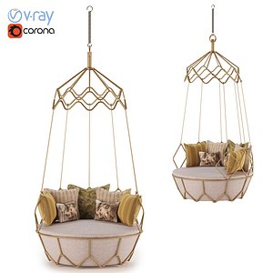 3D The Gravity Outdoor Swing Sofa