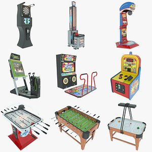 Arcade Machines And Table Games 9 in 1
