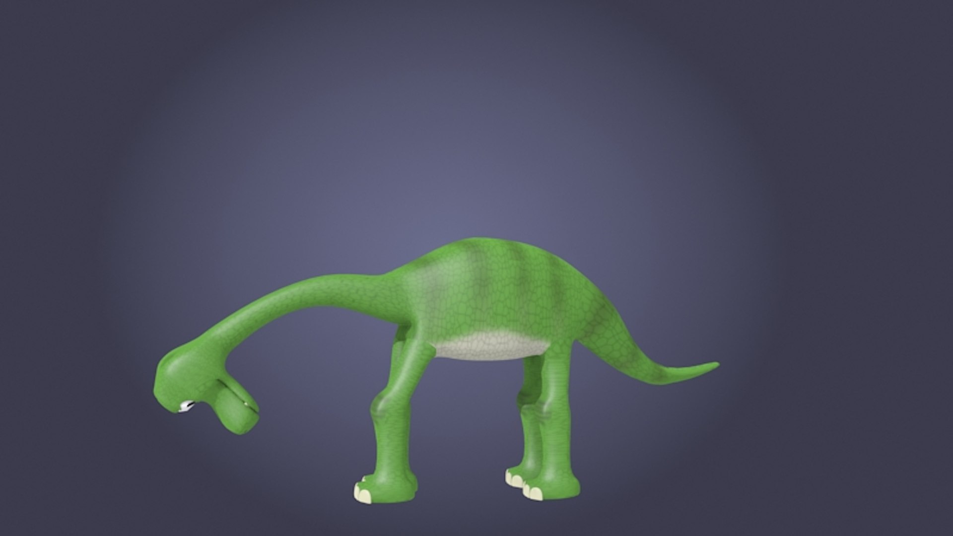 Dinosaur Cartoon 3D Model - TurboSquid 1533001