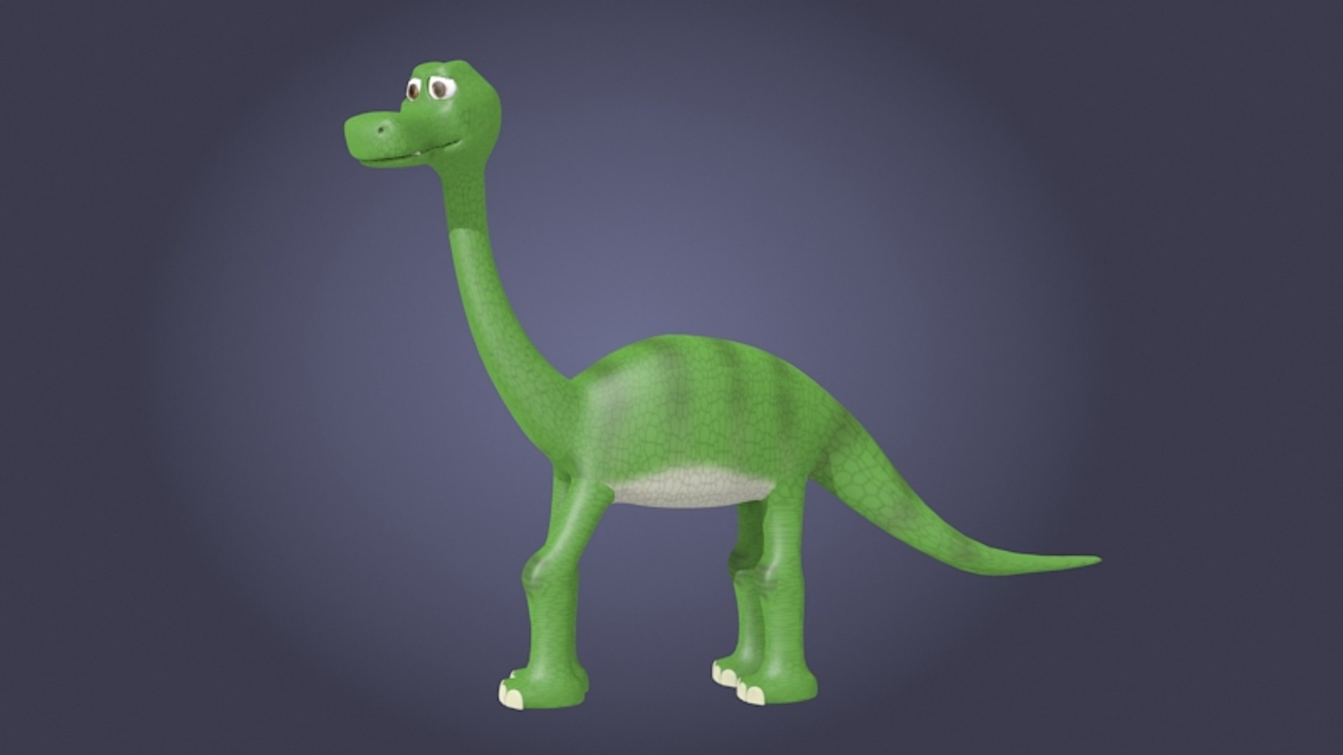 Dinosaur Cartoon 3D Model - TurboSquid 1533001