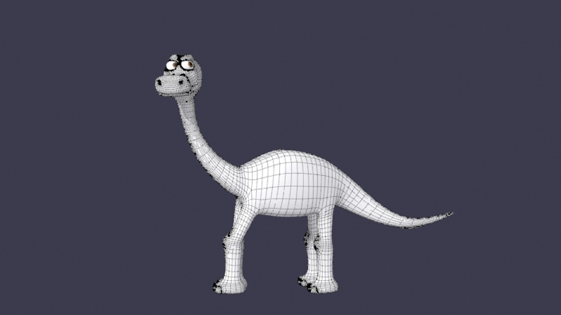 Dinosaur Cartoon 3D Model - TurboSquid 1533001