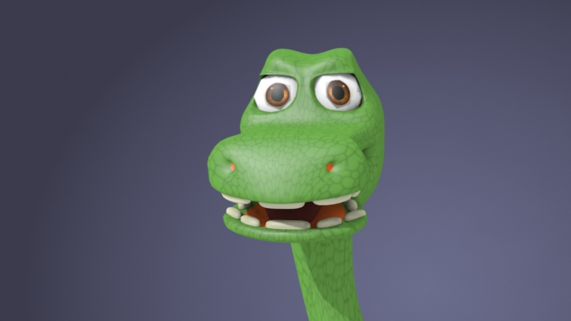 Dinosaur Cartoon 3D Model - TurboSquid 1533001