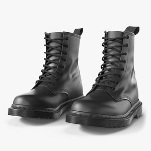 Dr Martens 1460 Mono Smooth Black