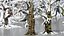 Fantazy Stylized Winter Nature - Snow Trees Pack