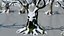 Fantazy Stylized Winter Nature - Snow Trees Pack
