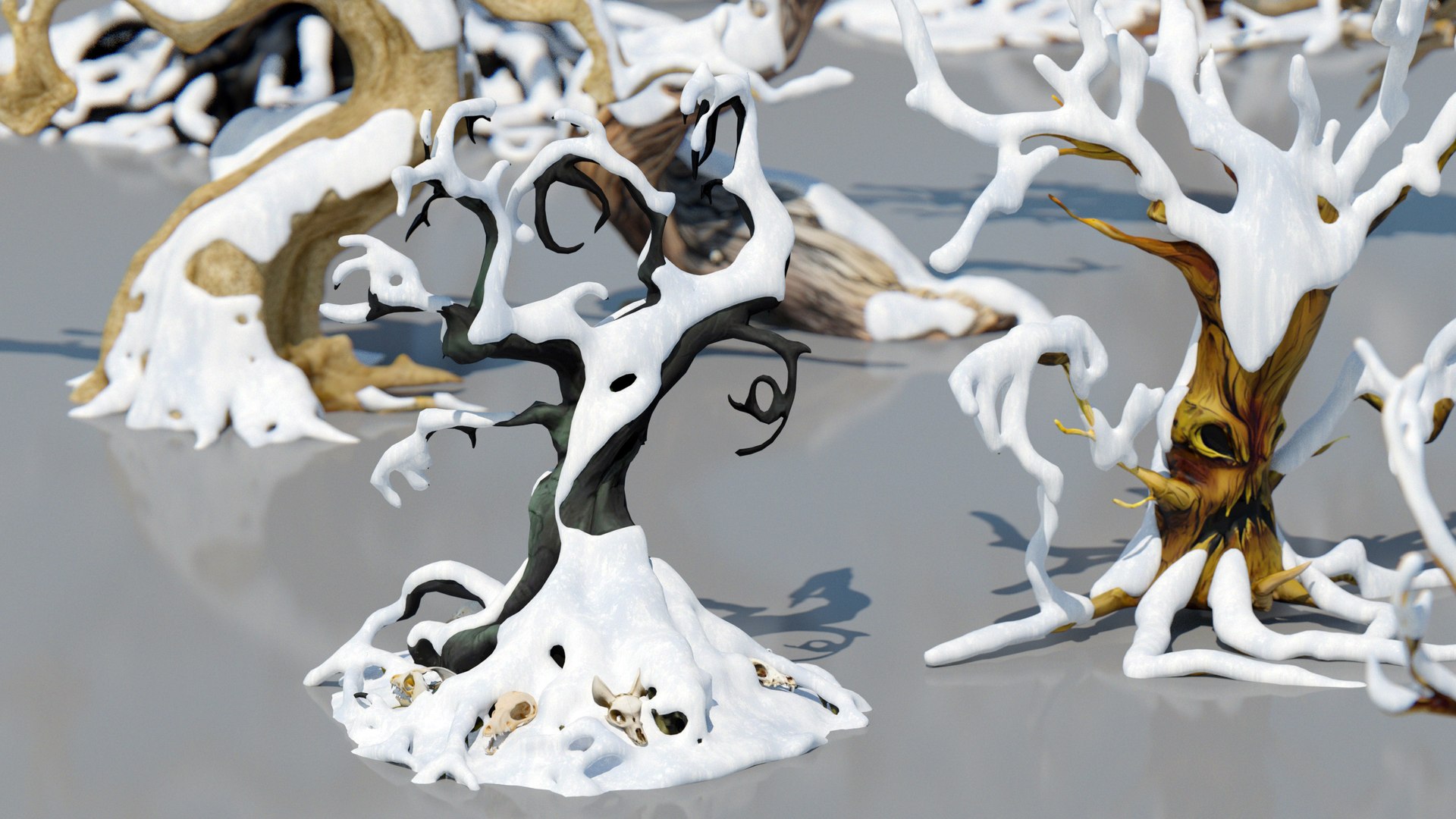 3D Fantazy Stylized Winter Nature - Snow Trees Pack https://p.turbosquid.com/ts-thumb/Q3/MJCfKU/h0/22/jpg/1761725838/1920x1080/fit_q87/0400b3a104d3463ac4adec9f3546249abcfecfd4/22.jpg