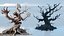 Fantazy Stylized Winter Nature - Snow Trees Pack