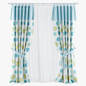 Crossed curtain