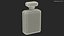 botella de perfume de vidrio
