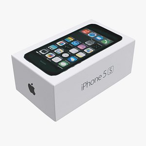 3d iphone box model