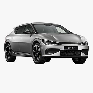 3D 2023 Kia EV6 GT model