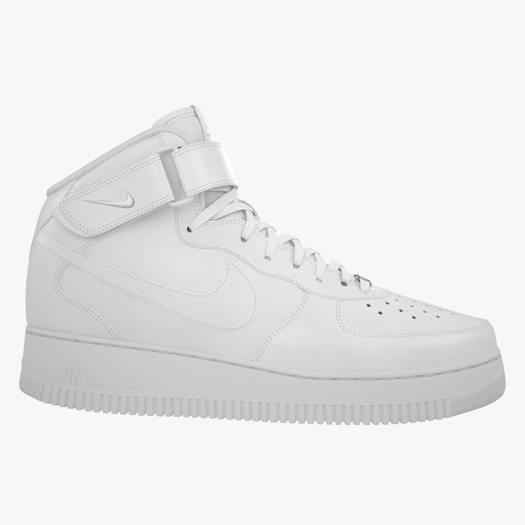 3D Model Nike Air Force 1 - TurboSquid 1250512