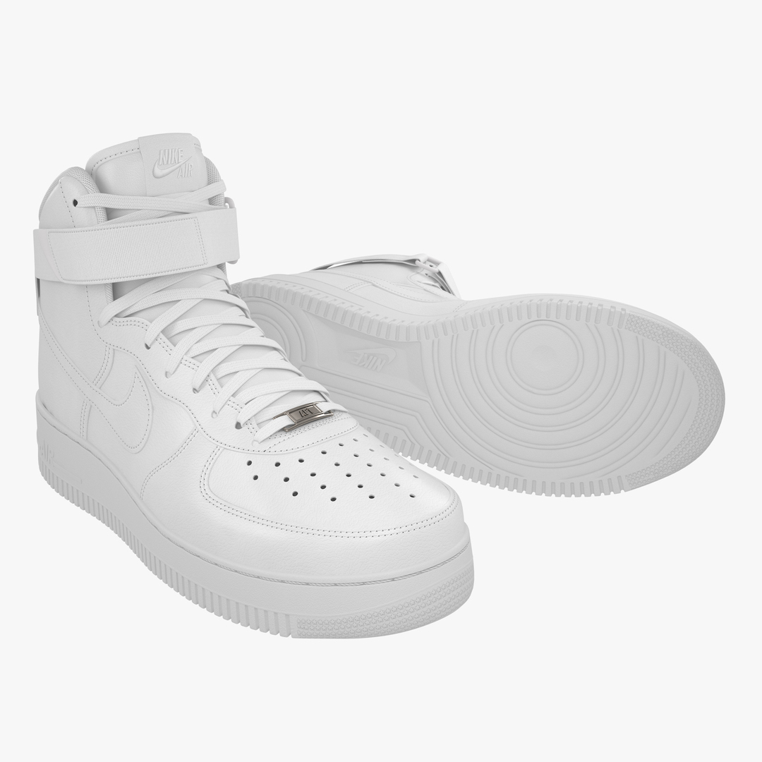 3D model nike air force 1 - TurboSquid 1250512