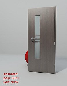 3d model door porta concept e1