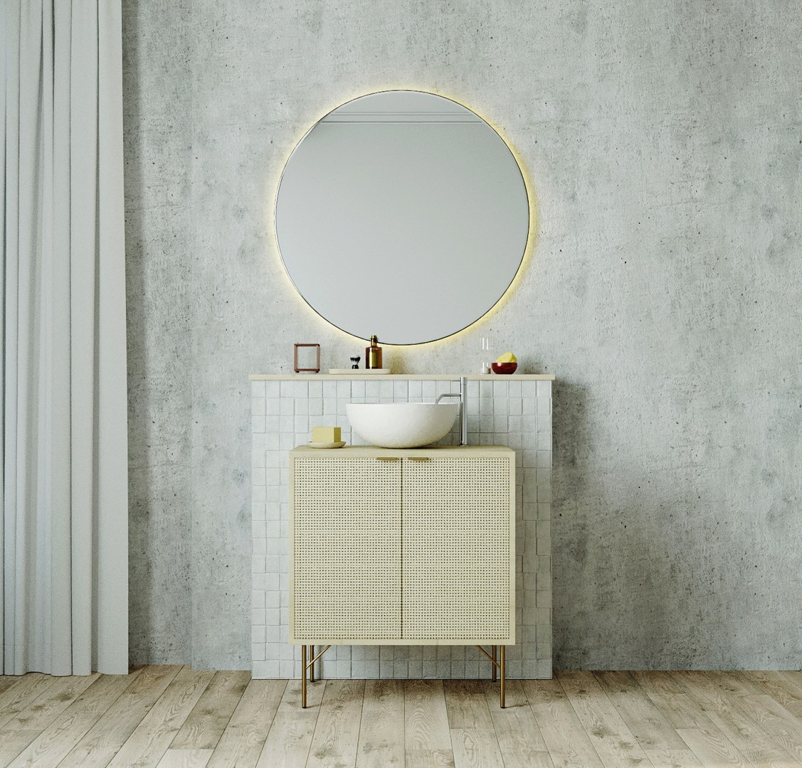 Vanity Unit 3D Model - TurboSquid 1587052