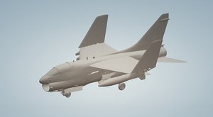 a7 corsair carriers wings 3D