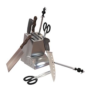3D kitchenware set 2