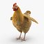 Coq et poulets Rigged Collection 2 pour Maya