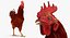 Coq et poulets Rigged Collection 2 pour Maya