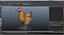 Coq et poulets Rigged Collection 2 pour Maya